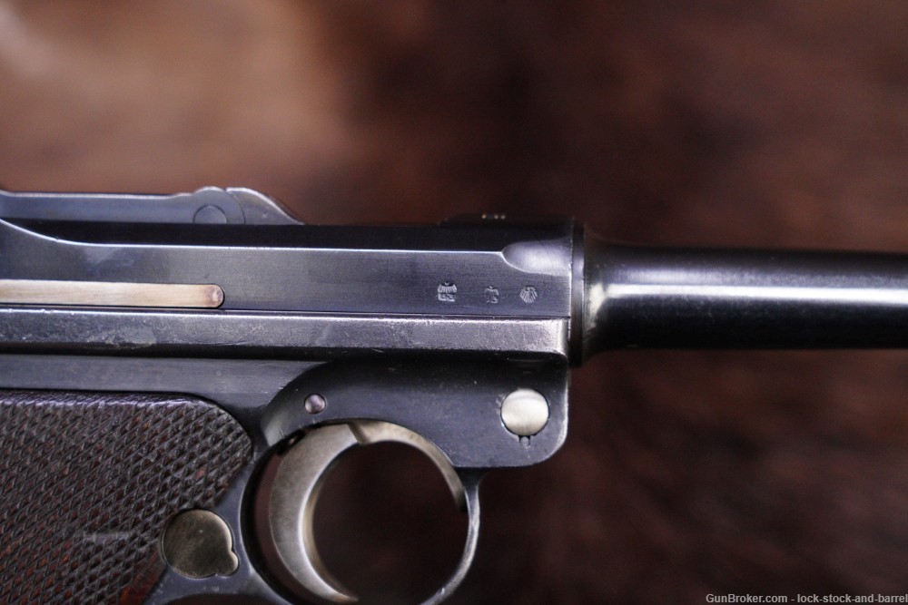 Mauser P.08 East German DDR VoPo 9mm Luger Semi-Automatic Pistol, 1936 C&R-img-12