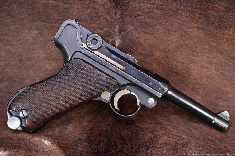 Mauser P.08 East German DDR VoPo 9mm Luger Semi-Automatic Pistol, 1936 C&R-img-2