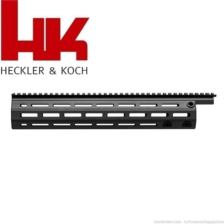 Factory H&K Heckler & Koch MR762 / HK417 14.7" M-LOK Handguard Black-img-0