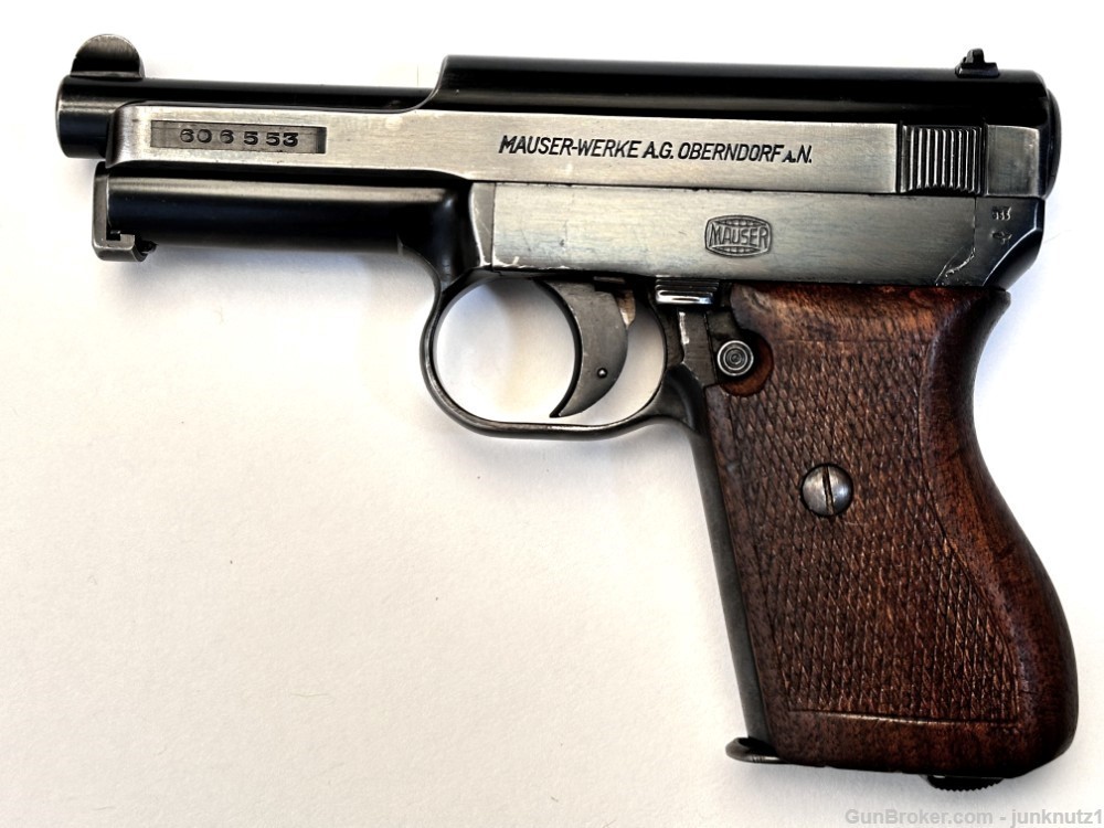 Mauser Model 1934 German WWII Military Eagle 655 Proofed Very Fine Original-img-0