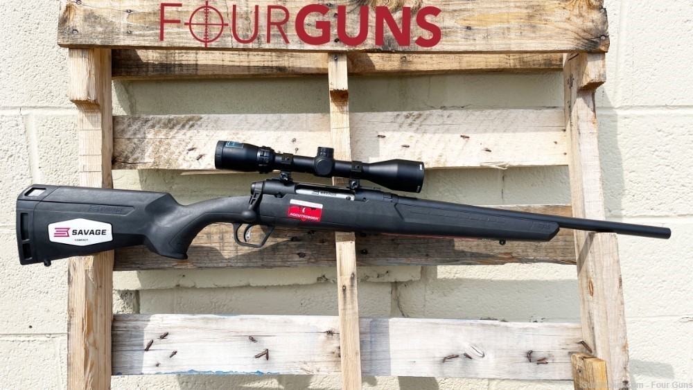 Savage Axis II Compact .350 Legend Bolt-Action Rifle Bushnell Scope 57548-img-0