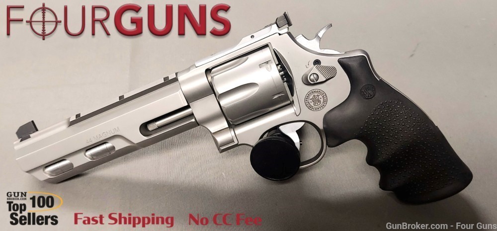 Smith & Wesson Performance Center 629 Competitor .44 Mag Revolver 6" 170320-img-0