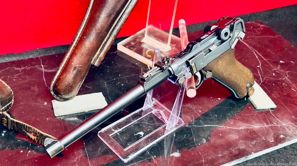 WW1 German DWM Model-1914 COMPLETE Artillary Luger RIG! 100% MATCHING #'s!-img-55