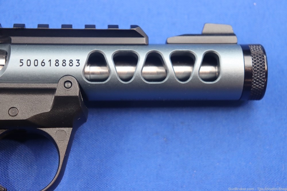 Ruger Model MARK IV 22/45 LITE Pistol MKIV Diamond Gray 43921 DELUXE WOOD-img-8