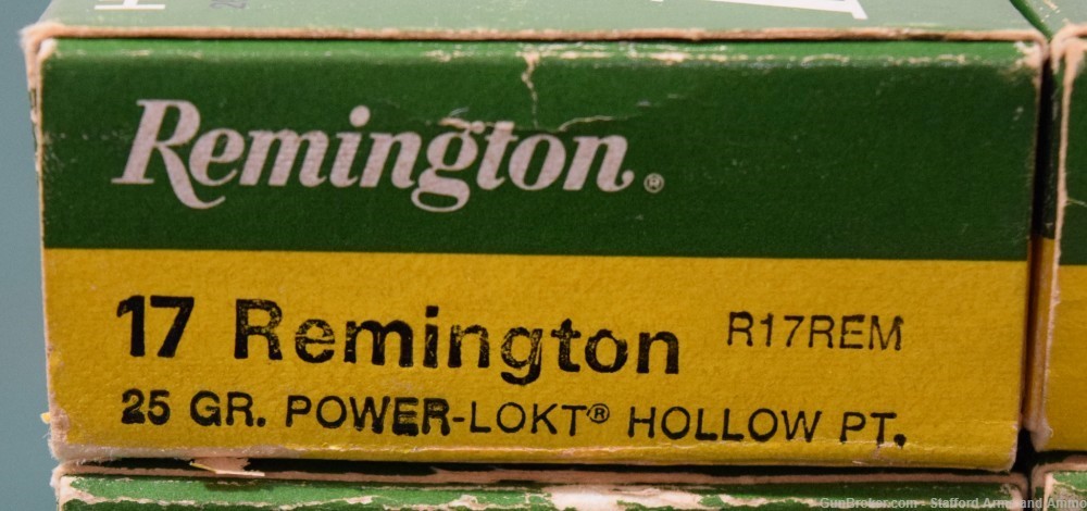 17 Remington R17REM  25 Grain Power Lokt Hollow Point 20 Round Box -img-1