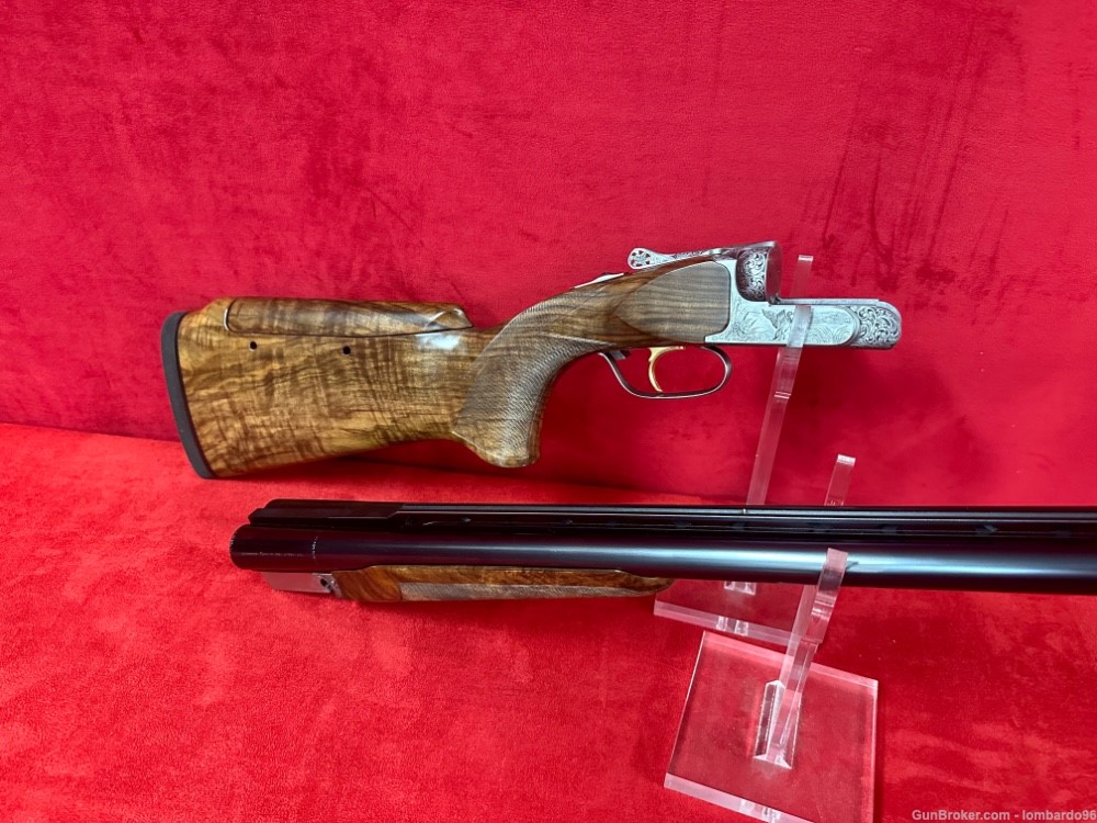 Perazzi DC12 SC3 Grade with 4mm Step Rib LIKE NEW-img-2