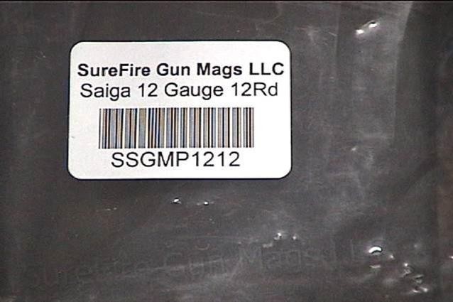 SAIGA 12 GAUGE 12 ROUND MAGAZINE SSFMP1212 (NEW)-img-2