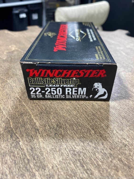 Winchester 22-250 REM ballistic silvertip 35gr -img-0