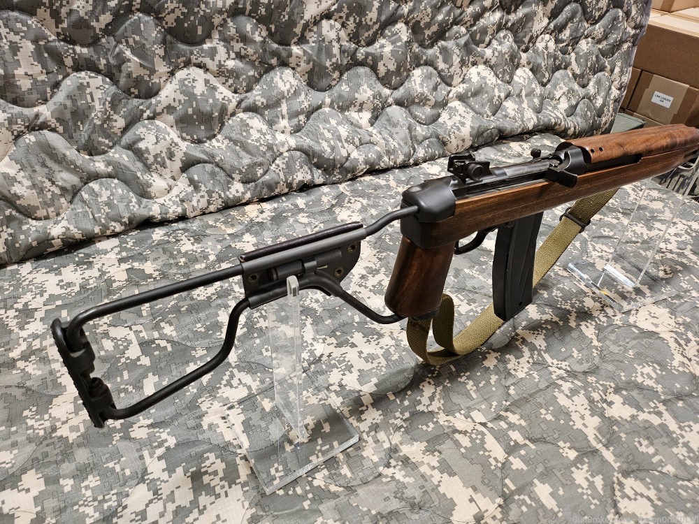 Inland M2 Carbine Pre-May Dealer Sample Machine Gun: Paratrooper Stock!-img-2