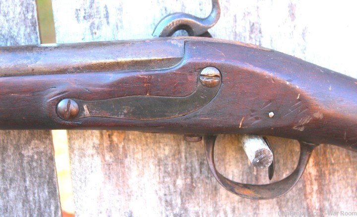 Mid 1800's Half Stock 12 Gauge Shotgun-img-10
