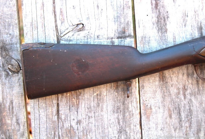 Mid 1800's Half Stock 12 Gauge Shotgun-img-1