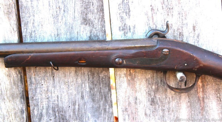 Mid 1800's Half Stock 12 Gauge Shotgun-img-9