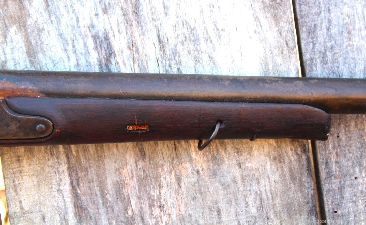 Mid 1800's Half Stock 12 Gauge Shotgun-img-5