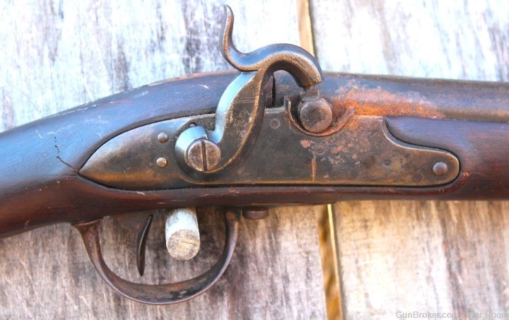 Mid 1800's Half Stock 12 Gauge Shotgun-img-3