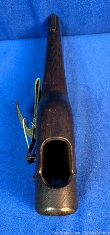 John Inglis Co Hi-Power 9mm Canadian wood stock holster -img-13