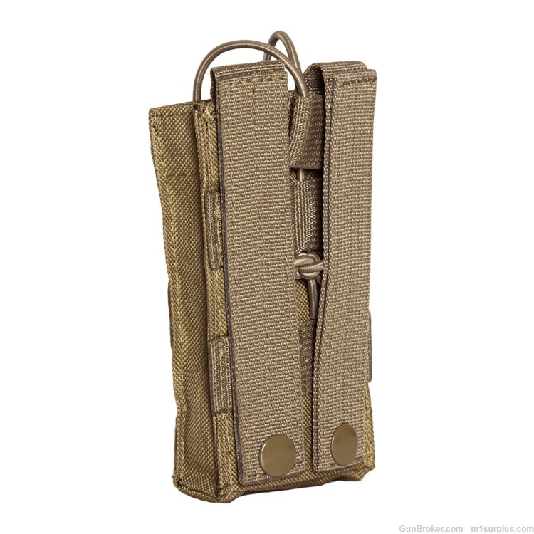 Tan MOLLE 5.56 .223 Tactical Magazine Pouch fits AR15 Colt M4 Hk416 Mags-img-1