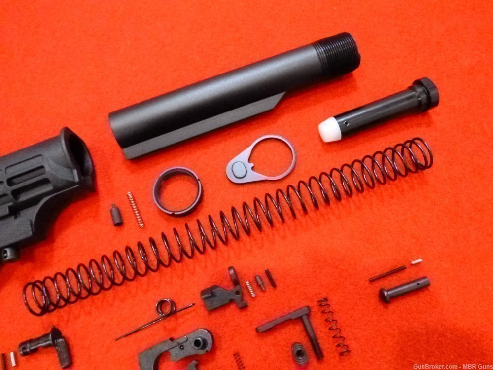AR 15 Complete Lower Build Kit Lower Parts Kit & Buttstock Assembly-img-2