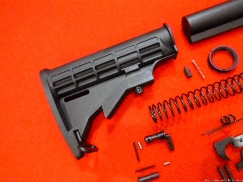 AR 15 Complete Lower Build Kit Lower Parts Kit & Buttstock Assembly-img-1