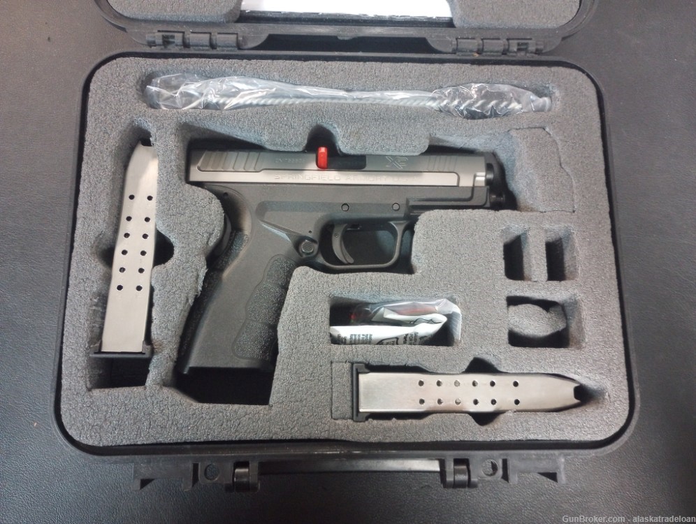 Springfield XD-9 4.0 w/ Case, 2x 16rd Mags-img-5