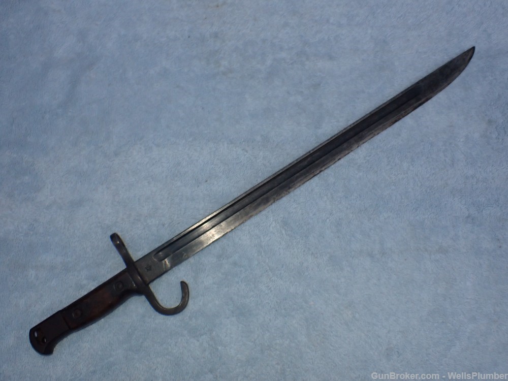 JAPANESE WWII TYPE 30 BAYONET WITH SCABBARD JINSEN LB-158 VARIATION F-img-6