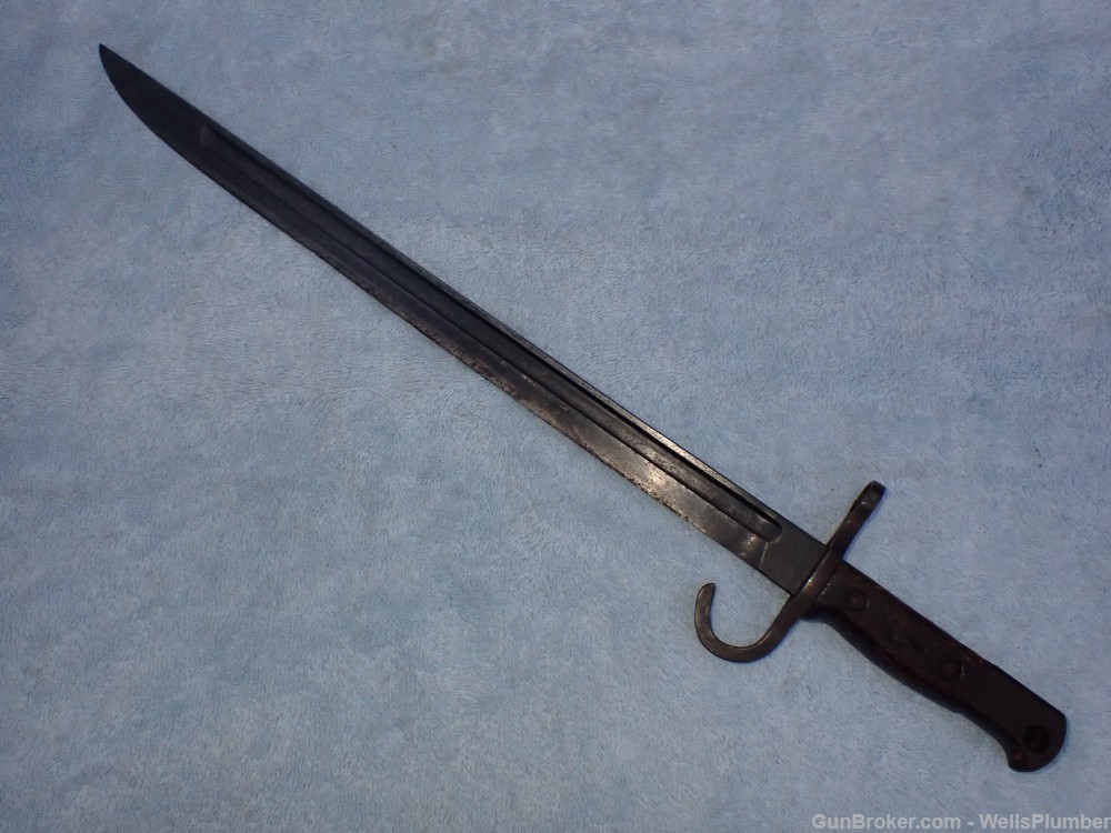 JAPANESE WWII TYPE 30 BAYONET WITH SCABBARD JINSEN LB-158 VARIATION F-img-7