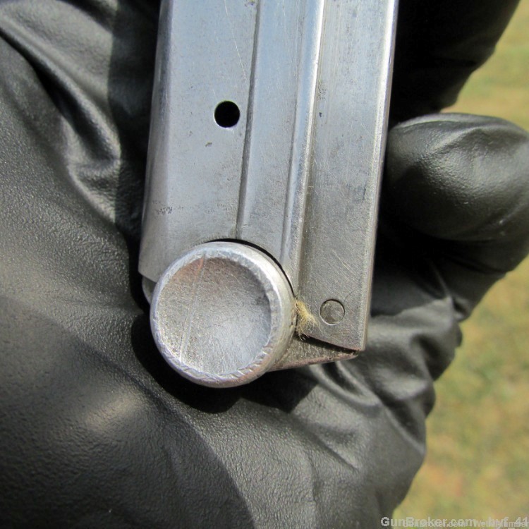 GERMAN LUGER P08 POLICE MAGAZINE WITH DOVE MARKING EARLY POLICE LUGER #5708-img-4