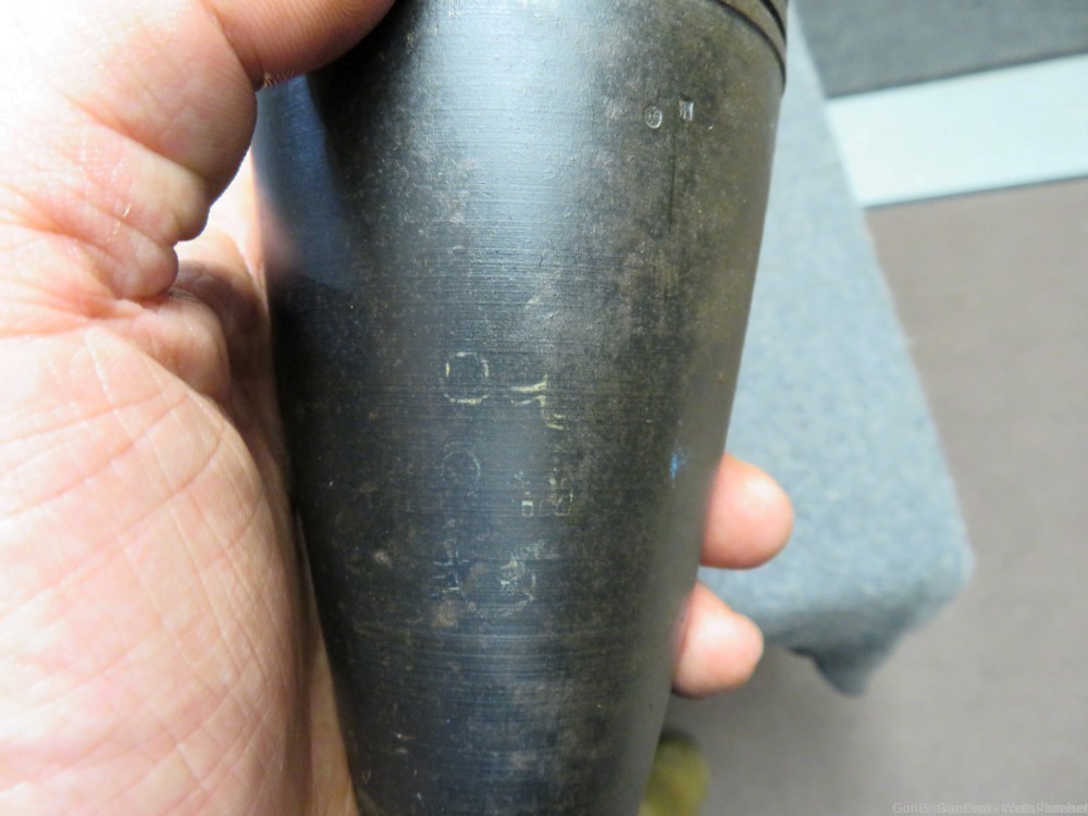 JAPANESE WWII TYPE 100 81MM MORTAR ROUND DATED 1942 INERT-img-11