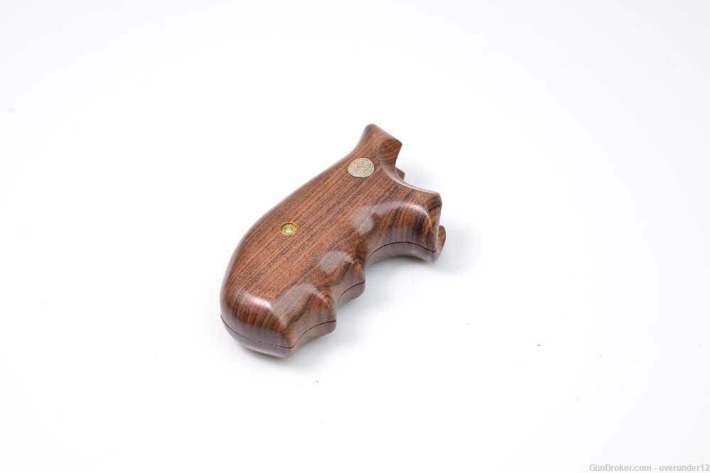 SMITH & WESSON FACTORY N FRAME ROUND BUTT Revolver COMBAT GRIPS Gun Part-img-5