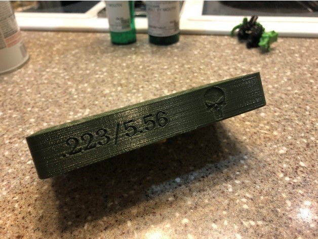 223 / 5.56 Remington The PUNISHER Reloading Block | Tray Fast Shipping 50 R-img-0