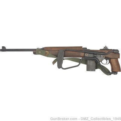 WW2 WWII Replica M1A1 1944 Model Paratrooper Non Firing Carbine by Denix-img-1