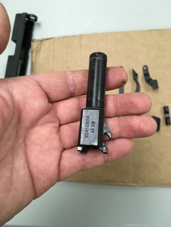 Springfield XD40 Compact barrel slide  spring trigger pins screws parts lot-img-15