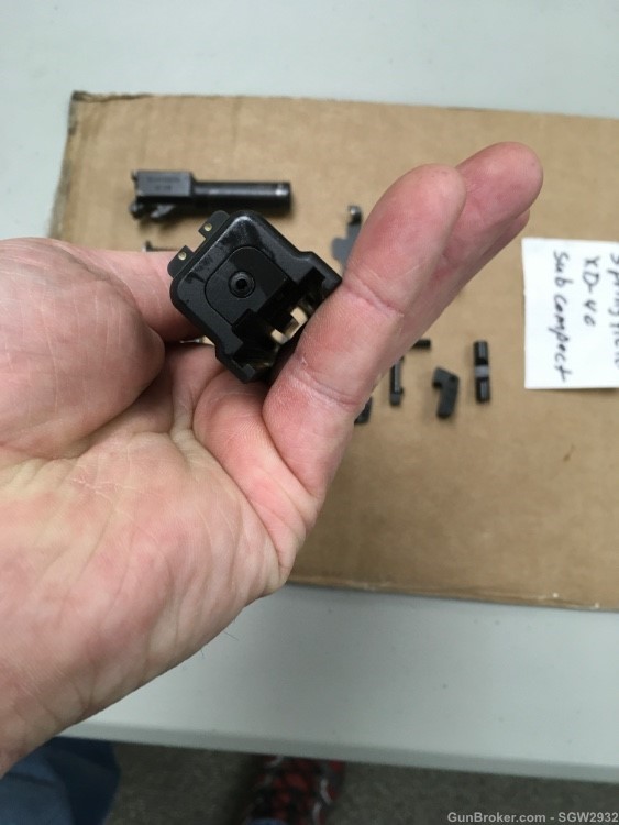 Springfield XD40 Compact barrel slide  spring trigger pins screws parts lot-img-10