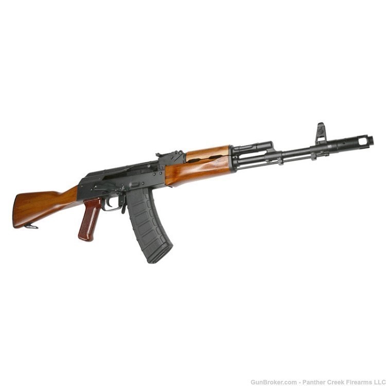 Riley Defense AK74 RAK74-C Teak Wood Rifle 5.45x39mm 16" 30rd-img-0