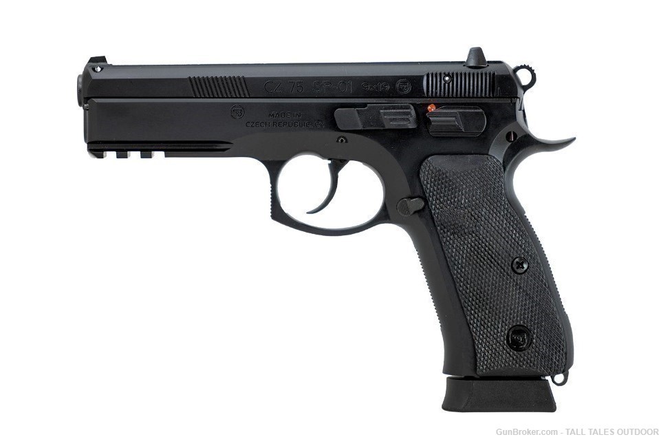 CZ 75 SP-01 9mm Pistol #89352 New FREE SHIP-img-0