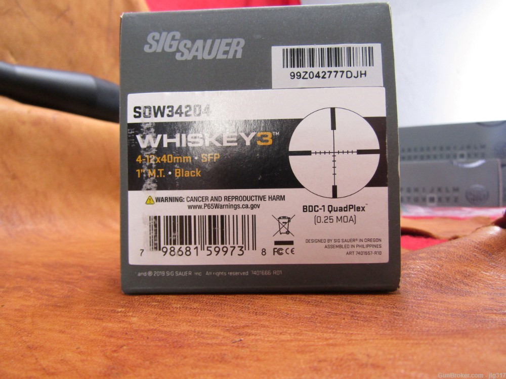 Sig Sauer Whiskey 3 4-12x40mm Rifle Scope New in Box SOW34204-img-16