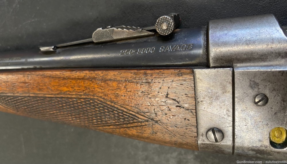 Savage 1899 .250-3000 Sav. lever action rifle-img-3