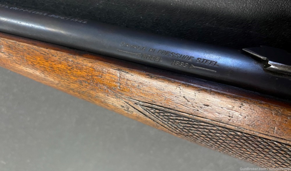 Savage 1899 .250-3000 Sav. lever action rifle-img-4