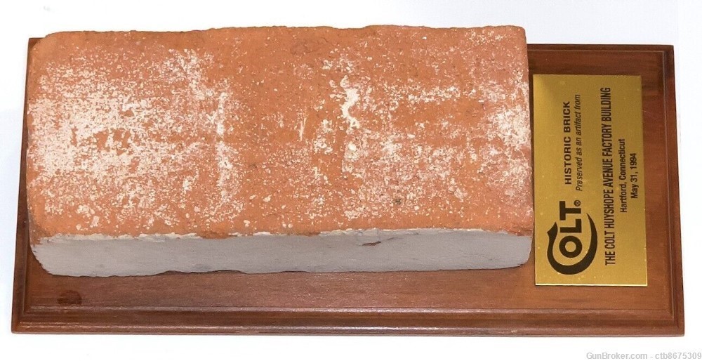 Colt Firearms Factory Brick on Base with Box-img-0