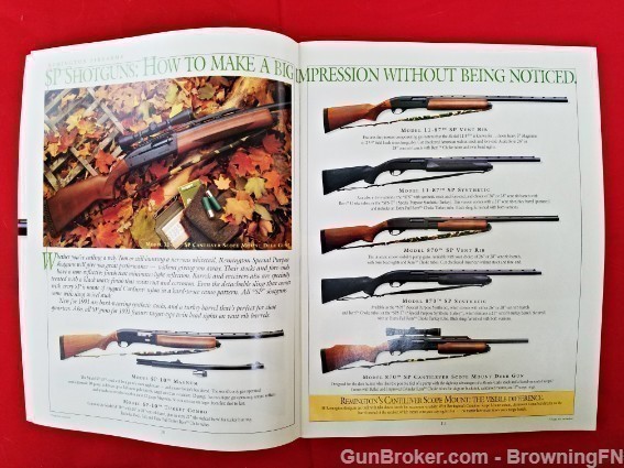 Orig Remington Catalog 1991 Model 11-87 7400 870-img-2