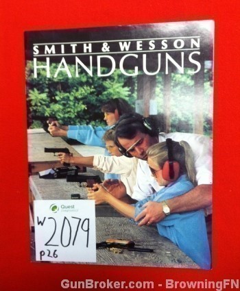 Orig 1970s S&W Handguns Catalog All Models 29 27 52 39 60 57 36 41 etc.-img-0