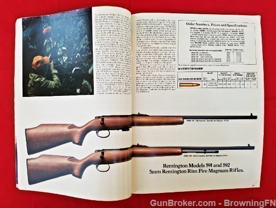 New Old Stock Original Remington Catalog 1972 Model 760 788 XP-100-img-3