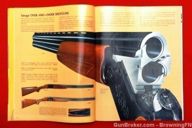 Original Savage Arms 1971 Catalog All Models-img-2