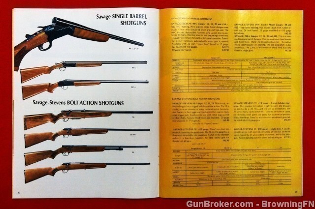 Original Savage Arms 1971 Catalog All Models-img-3