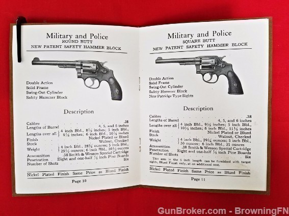 Orig S&W Revolver Catalog D3 1923-img-2