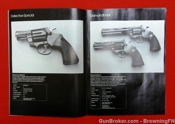 Original Colt Firearms ALL Models Catalog 1981-img-2