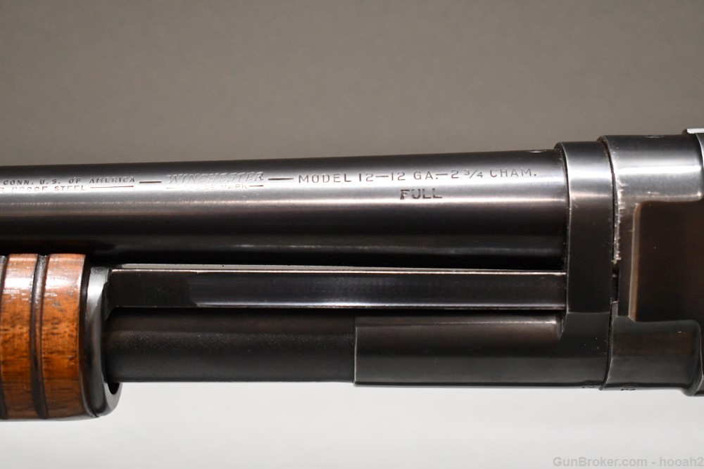 Nice Winchester Model 12 Pump Shotgun 2 3/4" 12 G 30" Plain 1949 C&R-img-13