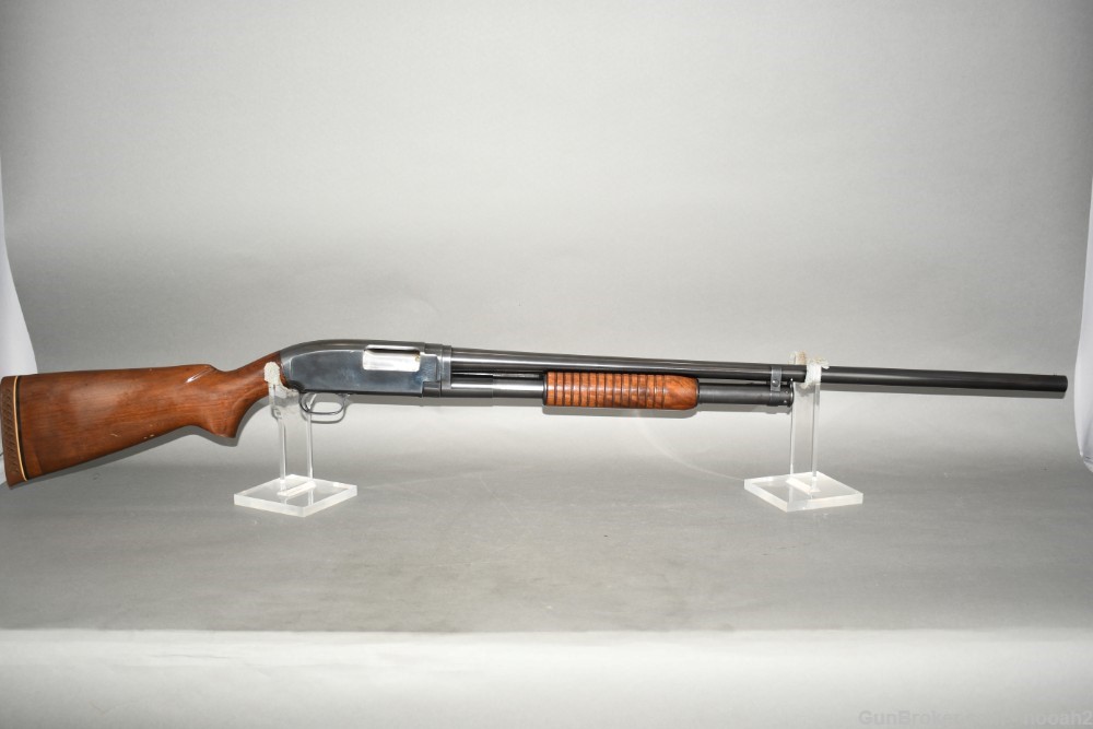 Nice Winchester Model 12 Pump Shotgun 2 3/4" 12 G 30" Plain 1949 C&R-img-0