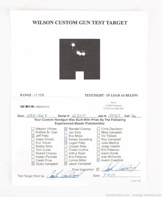 Wilson Combat 9mm – SENTINEL XL, VFI SERIES, MAGWELL, SRO, COCOBOLO GRIPS-img-16