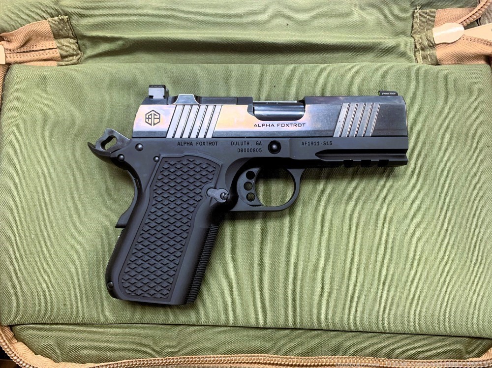 ALPHA FOXTROT 1911 S15 9MM OPTIC READY DLC BARREL-img-1