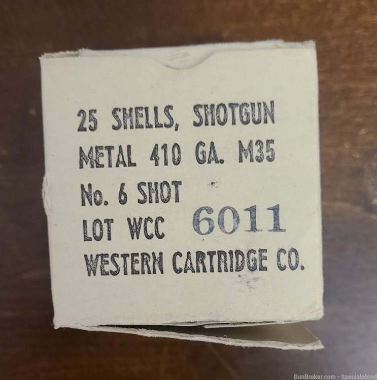 Western Cartridge Company WCC .410 Aluminum Military M35 Surplus M6-img-6